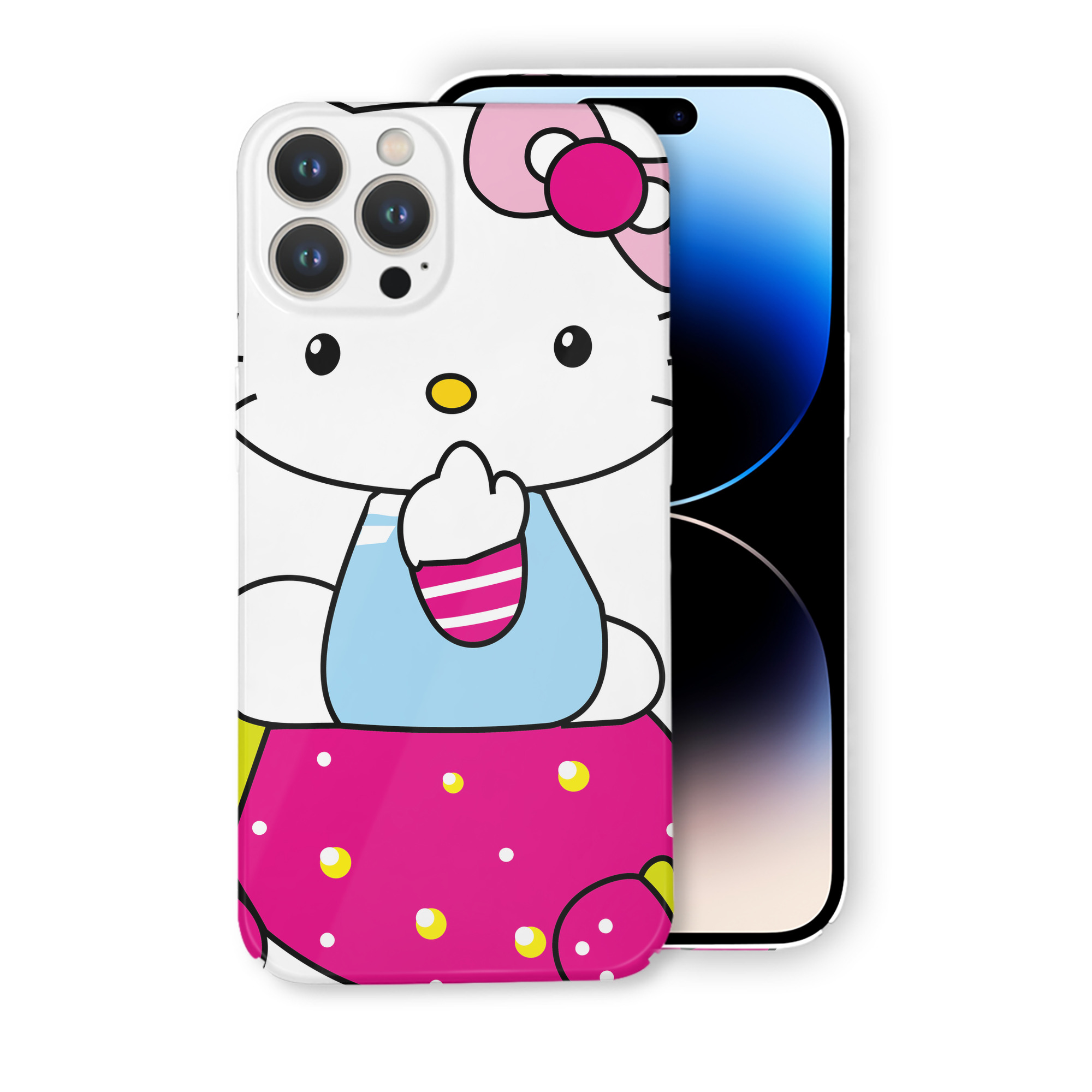 （画像用） Hello Kitty ハローキティ 【iPhone 14シリーズ対応】ハードケース